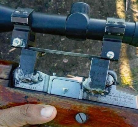 Beware the Amateur Gunsmith Beware the Amateur Gunsmith - How about a scope mount for your Ruger Mini-14 rifle? Image Source: American Shooting Journal