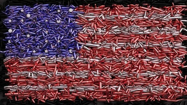 American Bullet Flag Freedom Second Amendment