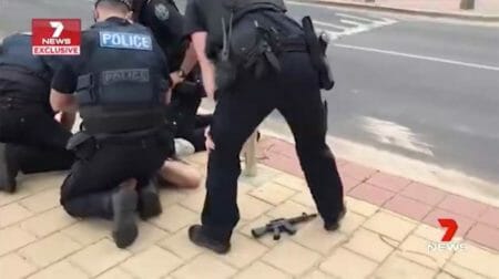 Australian Police Take Down Man for Walking with Miniature Toy Rifle