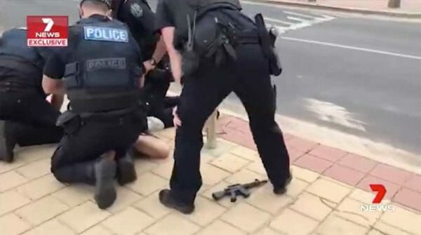 Australian Police Take Down Man for Walking with Miniature Toy Rifle