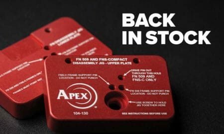 Back In Stock, Apex’s FN509/FNS-C Disassembly Fixture