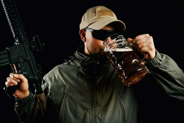 Beer Alcohol and Guns