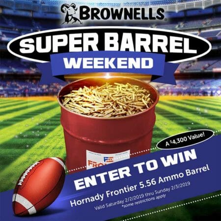 Brownells Super Barrel Weekend Sweepstakes