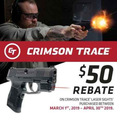 Crimson Trace $50 Rebate 2019