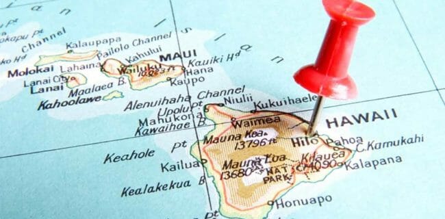 Hawaii State Map