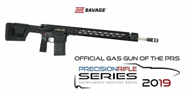 Savage Arms named 2019 Official Gas Gun of Precision Rifle Series