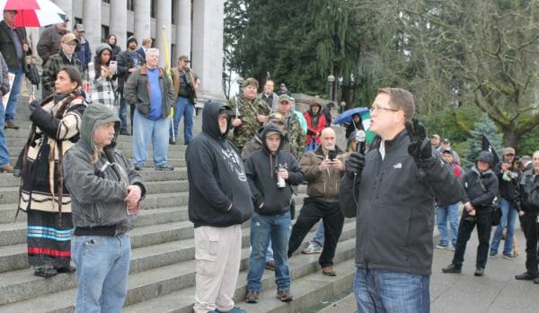 Washington State Rep. Matt Shea is sponsoring a bill to repeal Initiative 1639. (Dave Workman)