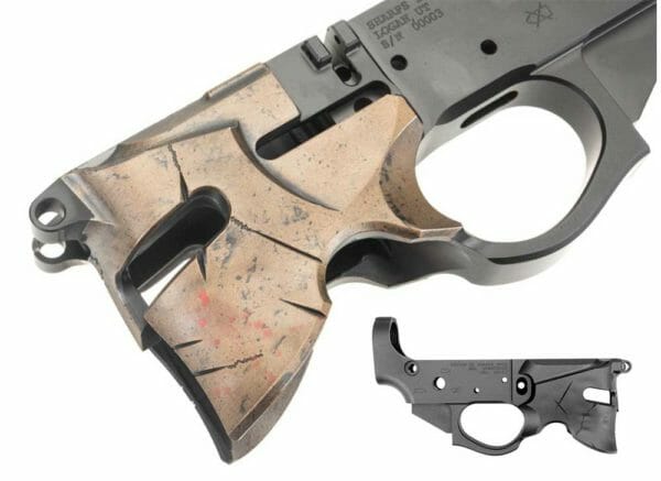 Rainier Arms Overthrow Stripped Lower Receiver, Built by Sharps Bros