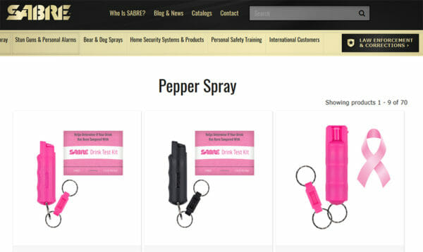 Sabre OC Pepper Spray