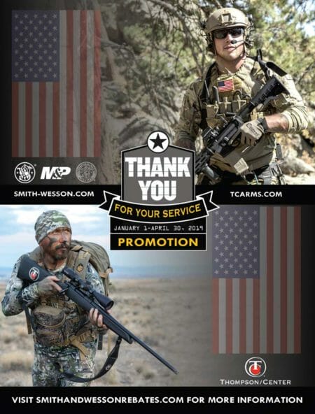 Smith & Wesson, Thompson Center Arms Military Appreciation Program