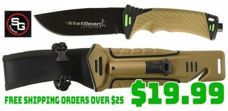 StatGear Surviv All Knife Firestarter Sharpener Deal