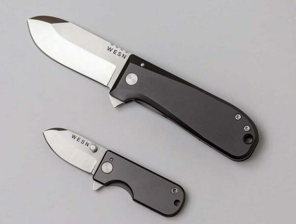 WESN Allman Knife (top) and WESN Micro Blade WESN Allman Knife (top) and WESN Micro Blade