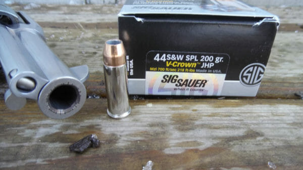 SIG SAUER’s 200gr .44 Special V-Crown