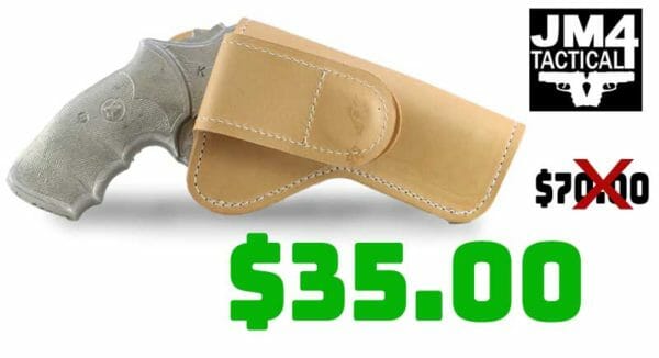 JM4 Tactical ABB51 Right Hand Tan 5" K-Frame Revolver Holster Deal