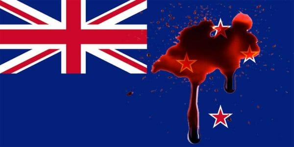 New Zealand Bloody Flag