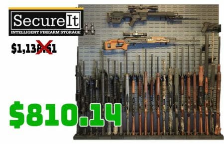 SecureIt Gun Wall Vault Armory Kit 1 Deal