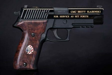 SIG SAUER Honors Britt Slabinski with Commemorative MK25 Pistol