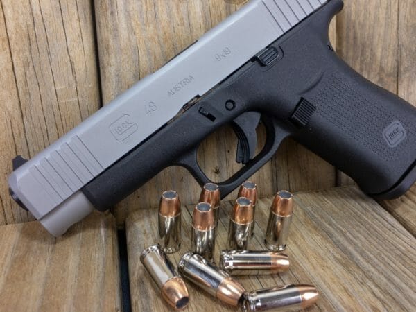 The Glock 48 is a dead ringer for the Glock 43X, with one exception. The barrel and slide are about 3/4 of an inch longer.