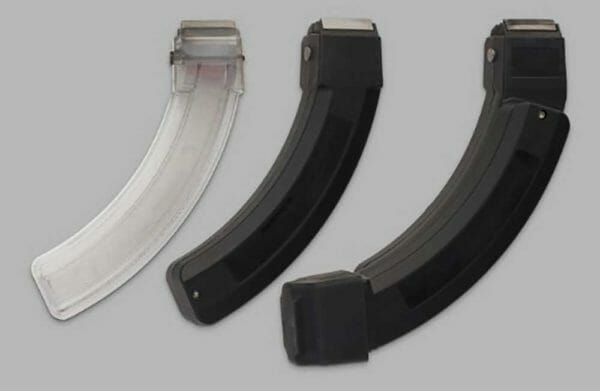 The Wildcat also accepts a wide range of aftermarket magazines that are compatible with the 10/22.