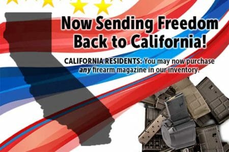 Brownells Resumes "High Cap" Magazine Sales To California