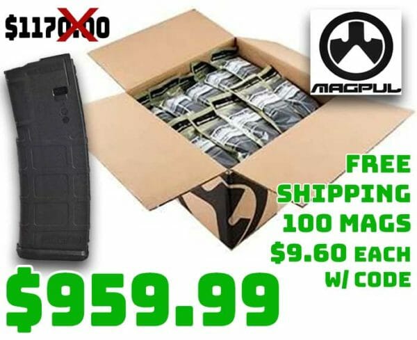  Magpul AR15 PMAG GenM2 30rd Polymer Mags 100pk Deal