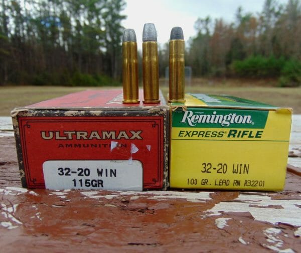 Ultramax and Remington 115 & 110 loads in 32-20 WIN