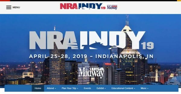 NRA Annual Meetings & Exhibits In Indianapolis, Indiana 2019