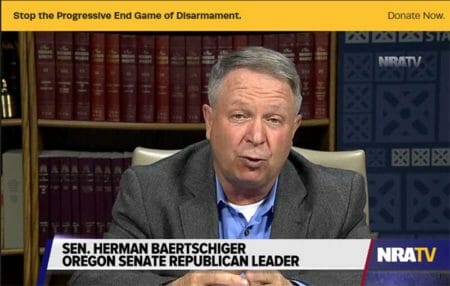 Oregon Senate Republican Leader Herman Baertschiger