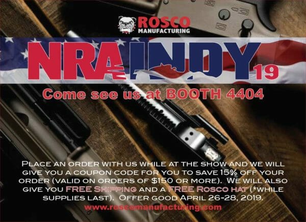 Rosco NRAAM Show Discount Card