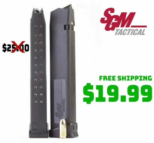 SGM Tactical 9mm 33-Round Glock 17 Magazine Deal