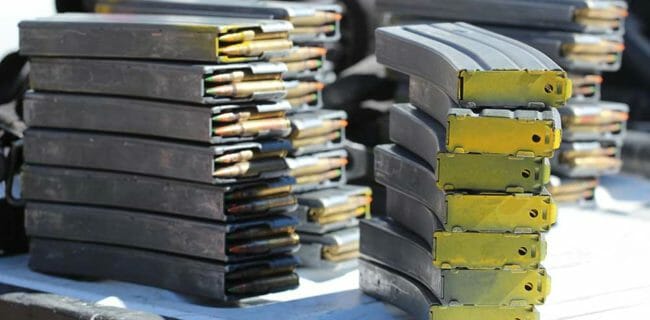 Stack Pile Ammunition Gun Magazines High Capacity Standard