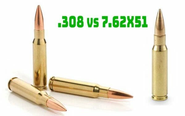 .308 vs 7.62x51 Ammunition