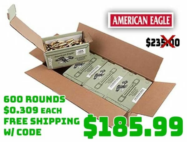 600rnds American Eagle 5.56X45mm XM855 Ammo Round Deal 8-26-2019