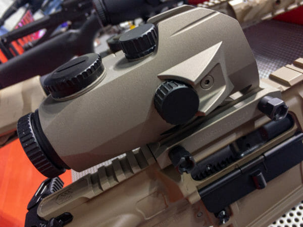 The 3X fixed-magnification of the Crimson Trace BattleSight is a good balance for moderate distance and up close shooting.