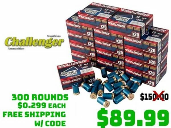 Challenger Super Shortshell 12 Gauge Ammo Deal 05-28-2019