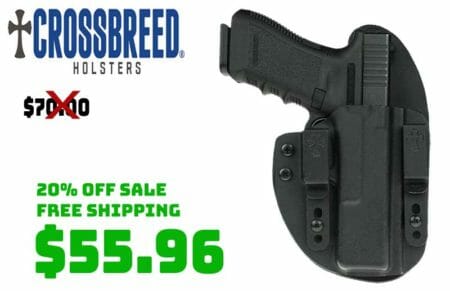 Crossbreed Reckoning IWB Holster $55.96 FREES&H 20%OFF Deal