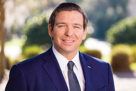 Florida's Governor Ron DeSantis