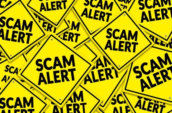 Scam Warning Alert