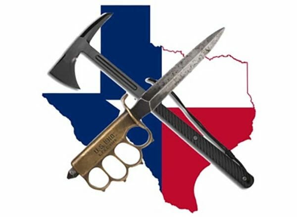 Texas Bans on Clubs Tomahawks and Knuckles Repealed