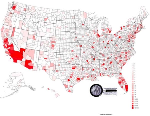 U.S. Murder Concentrations by Local