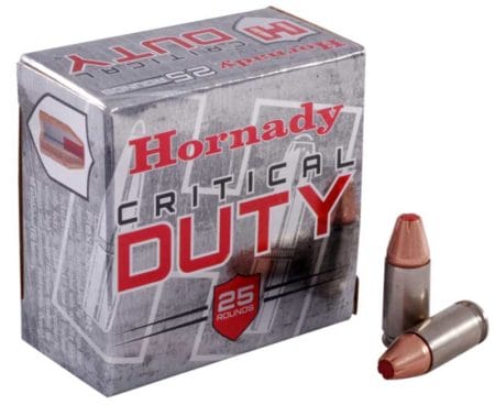 Hornady 135gr Critical Duty +p 9mm Ammunition