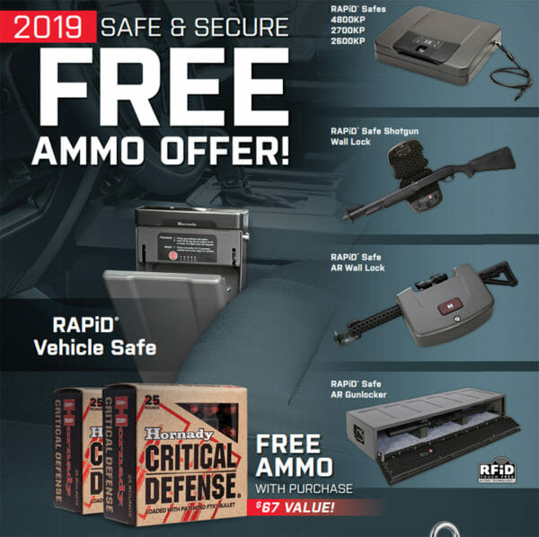 Hornady 2 Free Boxes of Critical Defense Ammo Rebate