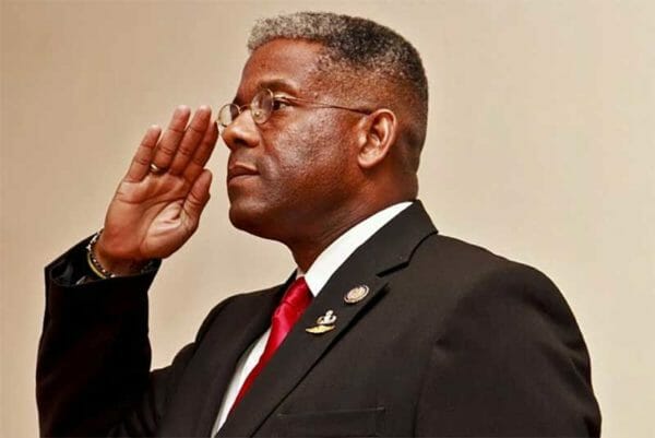 Lt. Col. Allen West Salute