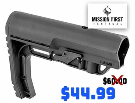 Mission First Tactical BATTLELINK Minimalist Stock Deal may2020