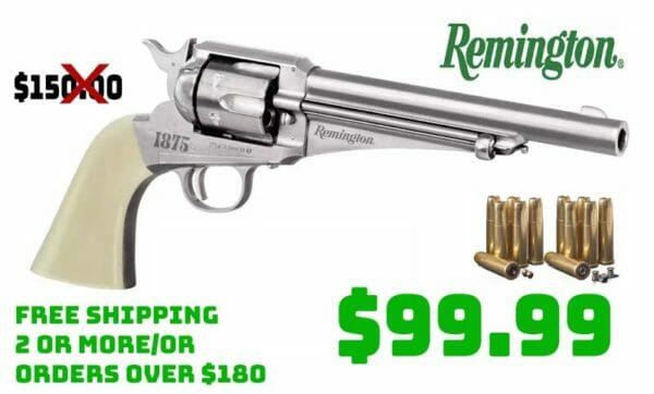 Remington 1875 Dual Ammo Replica Revolver Deal