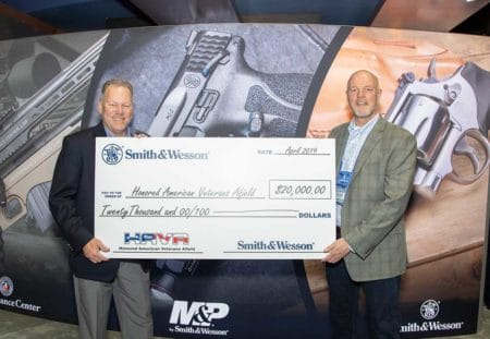 Smith & Wesson Donates $20,000 to Honored American Veterans Afield