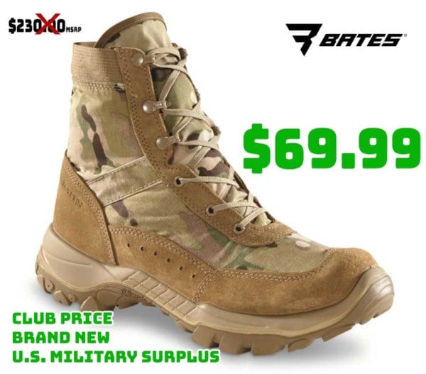 U.S. Military Surplus Bates Recondo Men's Duty Boots Deal