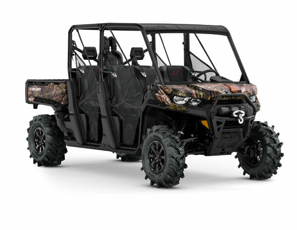 Can-Am Adds Mossy Oak Camouflage to 2020 Defender XMR MAX