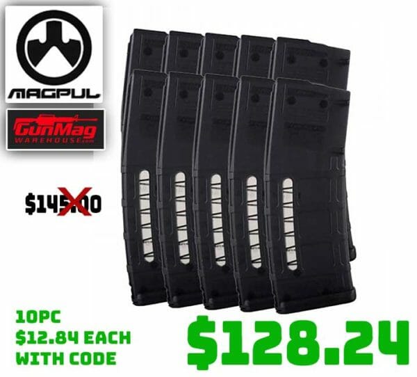 10 PACK Magpul PMAG GEN M2 MOE Window A15 30rnd Mags Deal2