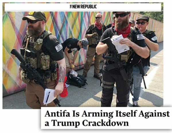 Antifa Is Arming Itself